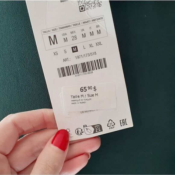 NWT Zara Oversized Mini Dress - Picture 10 of 15